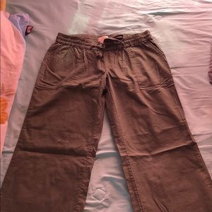 Olive boot cut jeans